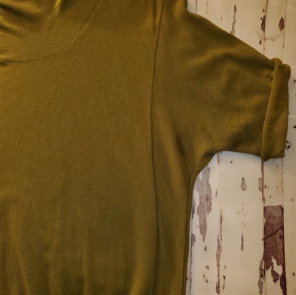 Loft Green Cowl Neck Tunic Sweater - Picture 5 of 5